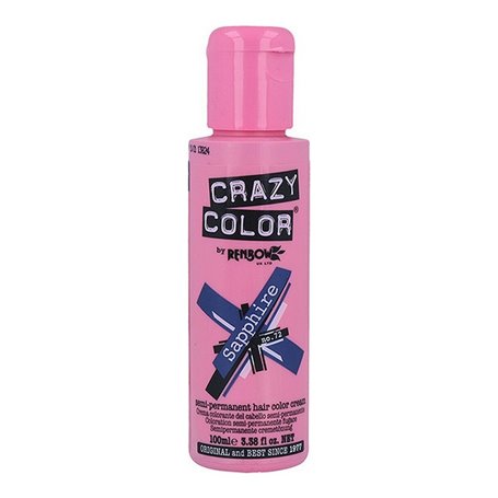 Couleur Semi-permanente Safiro Crazy Color Nº 72 (100 ml)