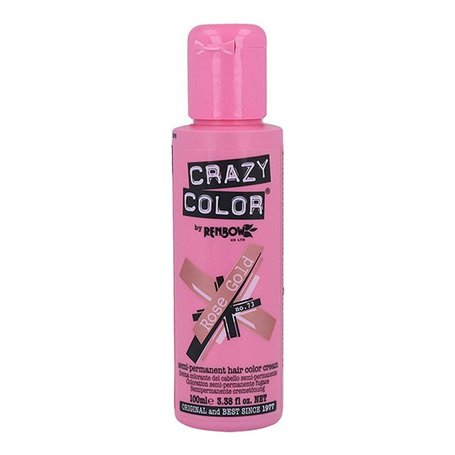 Couleur Semi-permanente Pink Gold Crazy Color Nº 73 (100 ml)