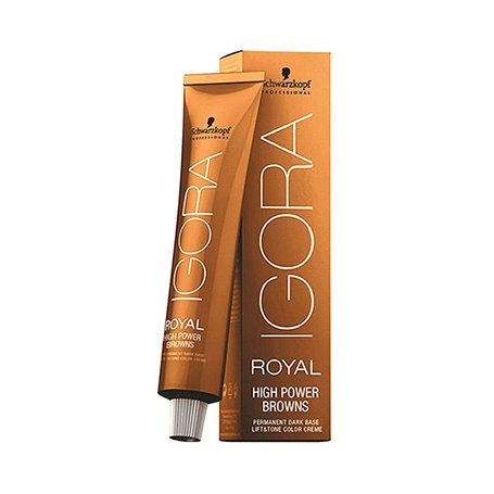 Teinture permanente Igora Royal Hight Power Browns Schwarzkopf B-33 (60 ml)