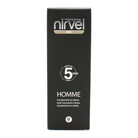 Teinture sans ammoniaque Men 5 Minutes Nirvel Men 5 Gris foncé (30 ml)