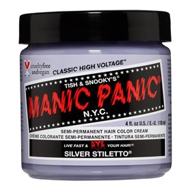 Teinture permanente Classic Manic Panic 612600110067 Silver Stiletto (118 ml)