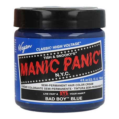 Teinture permanente Classic Manic Panic HCR 11017 Bad Boy Blue (118 ml)