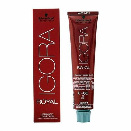 Teinture permanente Schwarzkopf Igora Royal Nº 6-65 (60 ml)