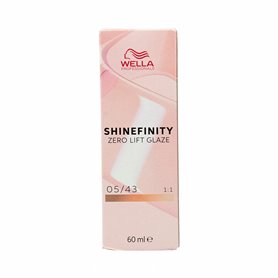 Coloration Permanente Wella Shinefinity color Nº 05/43 60 ml (60 ml)