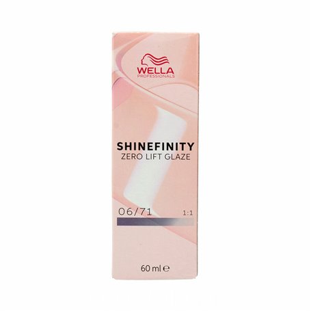 Coloration Permanente Wella Shinefinity Nº 06/71 (60 ml)