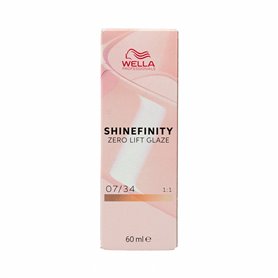 Coloration Permanente Wella Shinefinity color Nº 07/34 (60 ml)