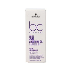 Huile réparatrice complète Schwarzkopf Bonacure Frizz Away Smoothing (50 ml)