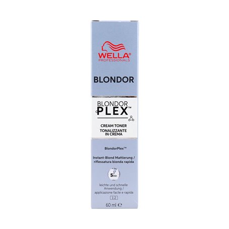 Teinture permanente Wella Blondor Plex 60 ml Nº 81