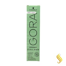 Teinture permanente Schwarzkopf Igora Zero Amm Nº 6-31 Blond Foncé Cendré 60 ml