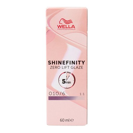 Teinture permanente Wella Shinefinity Color nº 010/6 60 ml