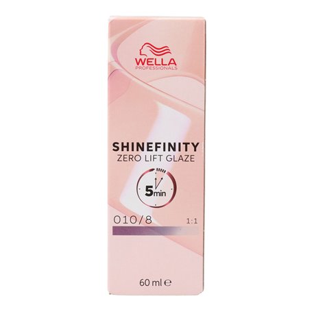 Teinture permanente Wella Shinefinity Color Nº 010/8 60 ml