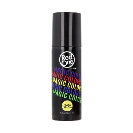 Coloration Semi-permanente Red One One Magic Jaune 100 ml Peinture en spray pour cheveux