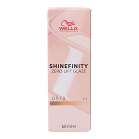 Couleur Semi-permanente Wella Shinefinity Color Nº 05.3 60 ml