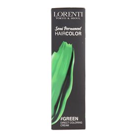 Couleur Semi-permanente Lorenti Haircolor Vert 200 ml