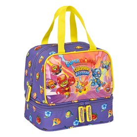 Sac Thermique SuperThings Guardians of Kazoom Jaune Violet 20 x 20 x 15 cm