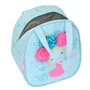 Sac glacière goûter Glow Lab Cute doll 19 x 22 x 14 cm Bleu clair