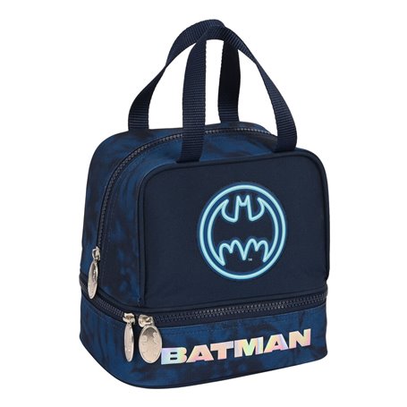 Sac à goûter Batman Legendary Blue marine 20 x 20 x 15 cm