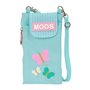 Porte-monnaie Moos Butterflies Sac pour téléphone portable Bleu