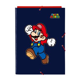 Dossier Super Mario World Blue marine A4