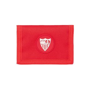 Portefeuille Sevilla Fútbol Club Rouge 12,5 x 9,5 x 1 cm