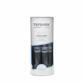 Ensemble de peignes/brosses Termix C-Ramic Ionic Blanc (5 pcs)