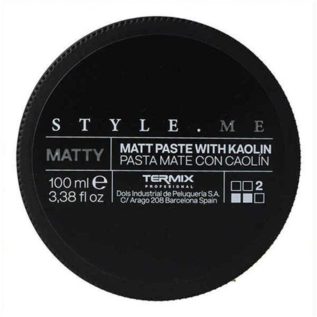 Cire modelante Termix Matty Mat Argile de kaolin (100 ml)