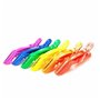 Pinces pour Cheveux Termix Pride Arc-en-ciel (6 uds)