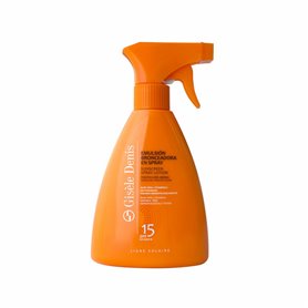 Crème Solaire pour le Corps en Spray Emulsión Bronceadora Gisele Denis (300 ml)