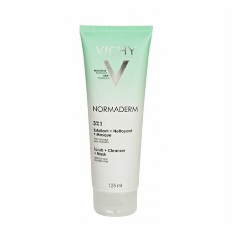 Exfoliant visage 3-en-1 NORMADERM Vichy CVI103B2 (125 ml) 125 ml