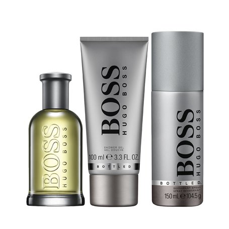 Set de Parfum Homme Hugo Boss Bottled No 6 3 Pièces