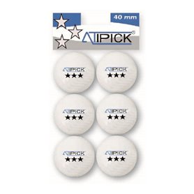 Balles Atipick RQP40404 Ping Pong (6 pcs)