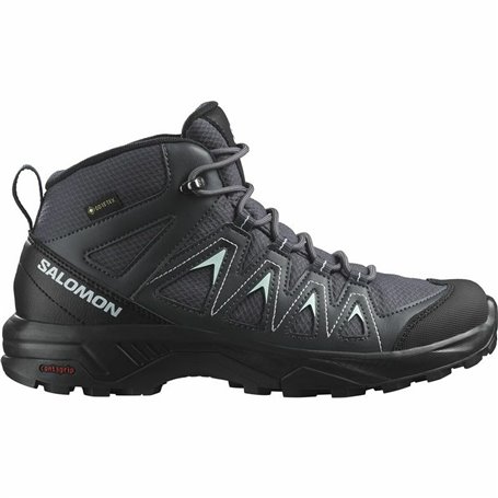 Bottes de montagne Salomon X Braze Mid Gore-Tex Femme Noir