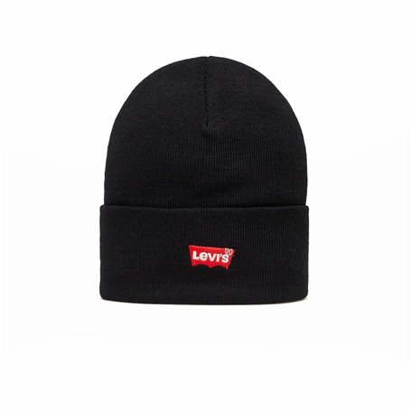 Bonnet de Sport Levi's Batwing Embroidered Beanie Noir Taille unique