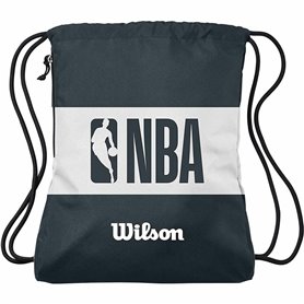 Sac à dos serré par des ficelles Wilson NBA Forge Noir