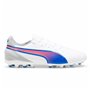 Chaussures de Football pour Adultes Puma King Match Mg Blanc