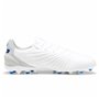 Chaussures de Football pour Adultes Puma King Match Mg Blanc