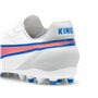 Chaussures de Football pour Adultes Puma King Match Mg Blanc