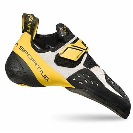 Chausson d´Éscalade La Sportiva Solution Blanc Jaune