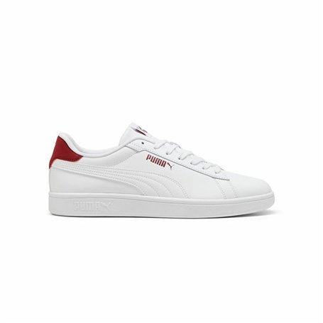 Chaussures casual homme Puma Smash 3.0 L Blanc Rouge