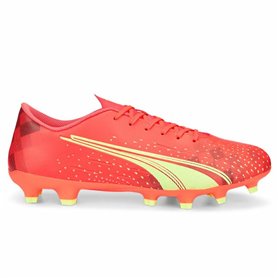 Chaussures de Football pour Adultes Puma Ultra 5 Play Mg Orange