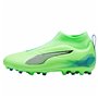 Chaussures de foot pour Enfants Puma Ultra 5 Match+ Ll Mg Vert