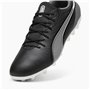 Chaussures de Football pour Adultes Puma King Match Mg Noir