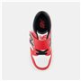 Chaussures de Sport pour Enfants New Balance 480 HOOK LOOP Blanc Rouge Tomate