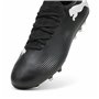 Chaussures de Football pour Adultes Puma Future 7 Match MG Blanc Noir