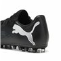 Chaussures de Football pour Adultes Puma Future 7 Match MG Blanc Noir