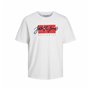 T-shirt à manches courtes homme Jack & Jones tiley Blanc