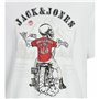 T-shirt à manches courtes homme Jack & Jones skull Rock Crew