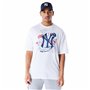 T-shirt à manches courtes homme New Era MLB FOOD GRPHC OS New York Yankees Blanc