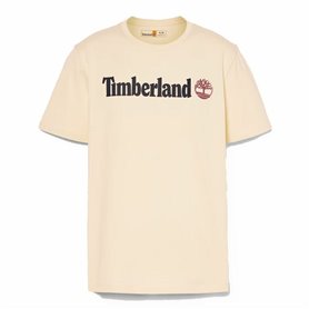 T-shirt à manches courtes homme Timberland Kennebec River Linear Logo