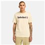 T-shirt à manches courtes homme Timberland Kennebec River Linear Logo